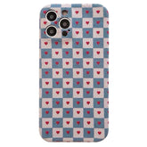 Funda para iPhone con corazones adorables